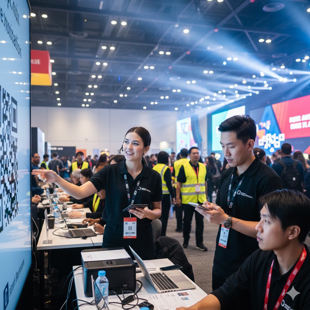 イベント運営サポートの様子